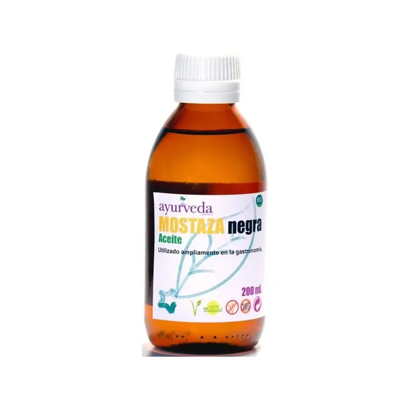 ACEITE MOSTAZA NEGRA 500ML ACEITE USO CULINARIO CERTIFICADO CAECV