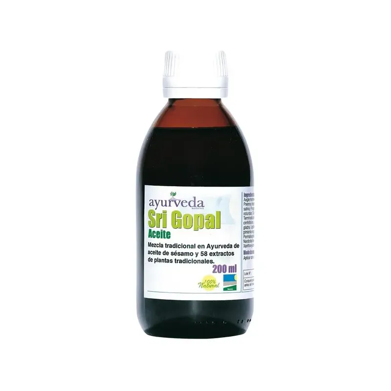 ACEITE SRI GOPAL 200ML USO COSMETICO