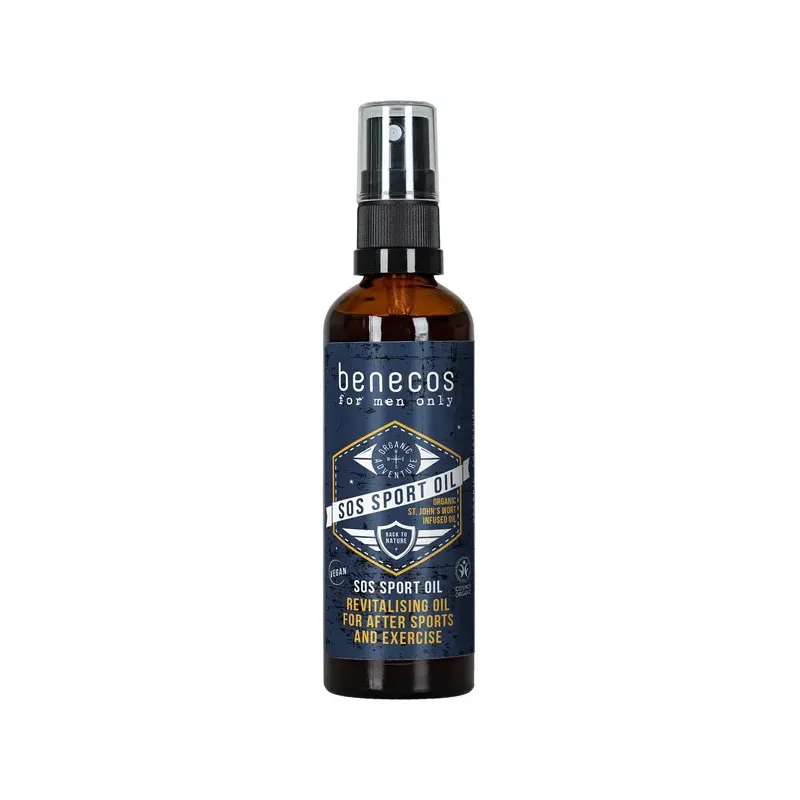 benecos for men only Aceite Rescate Deportivo Árni