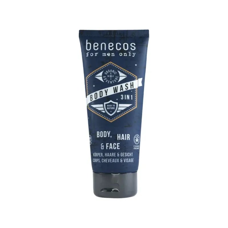 BENECOS FOR MEN ONLY BODY WASH 3 IN 200ml