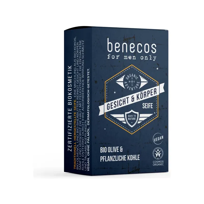 benecos for men only Jabón Sólido 75 g