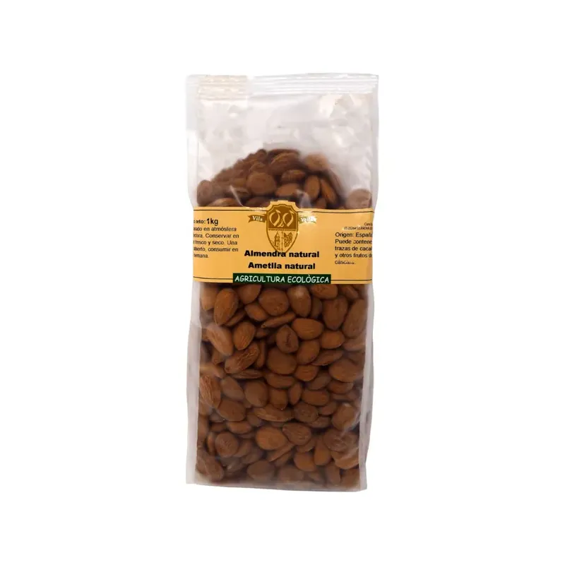 ALMENDRA NATURAL ECO 1 KG.