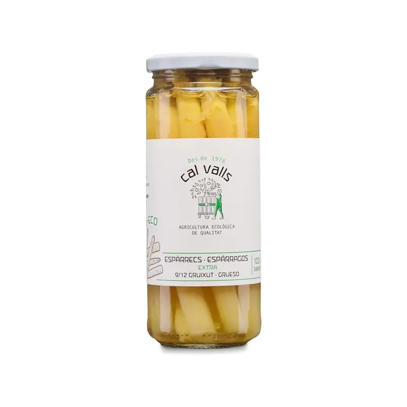 ESPÁRRAGOS BLANCOS CALIBRE: GRUESO DEM 250G