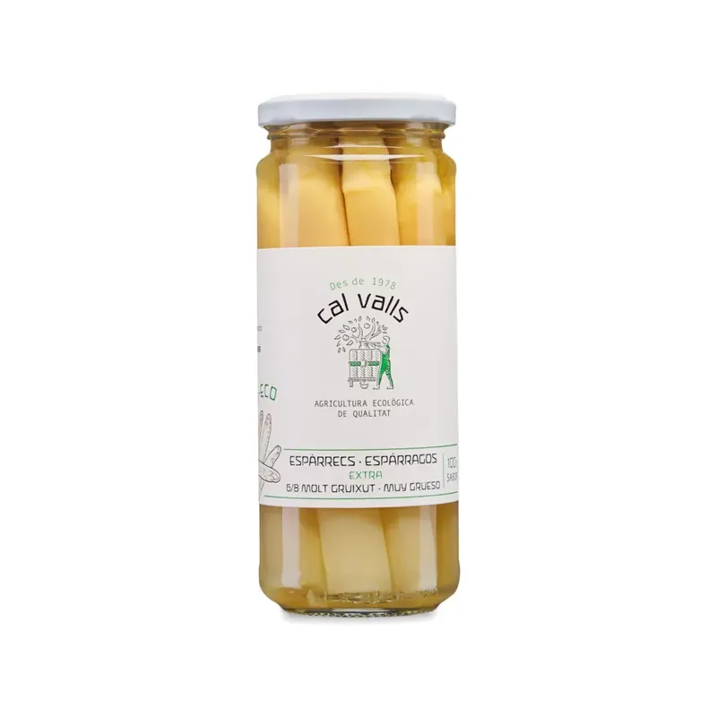 ESPÁRRAGOS BLANCOS (CALIBRE: MUY GRUESO) ECO 250G
