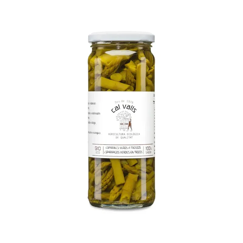 ESPARRAGOS VERDES ECO 420GR.
