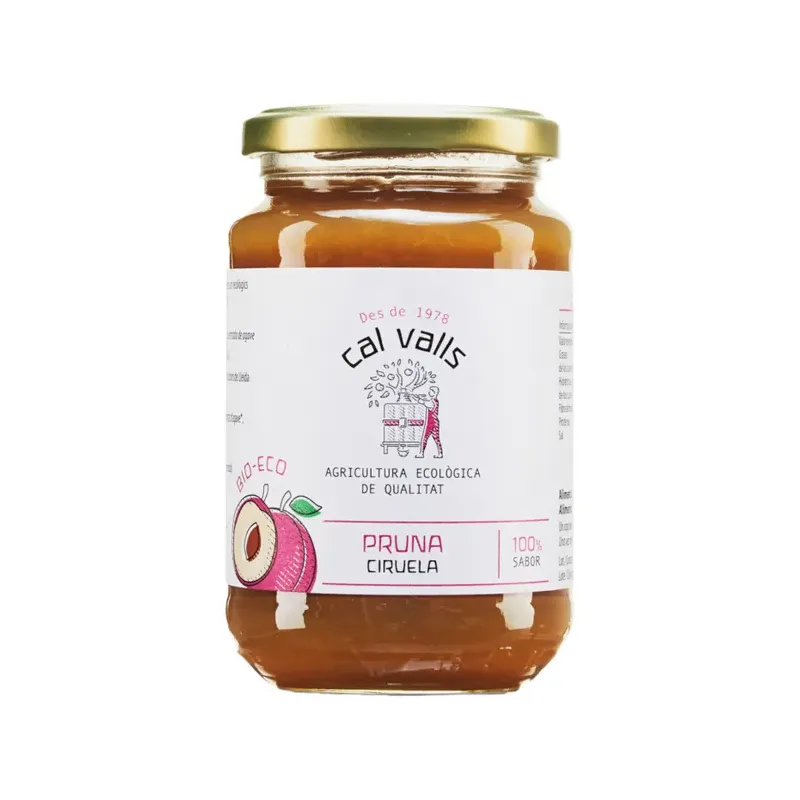 MERMELADA CIRUELA ECO 375GR.