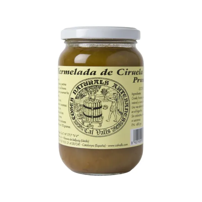 MERMELADA DE CIRUELA 0 400G