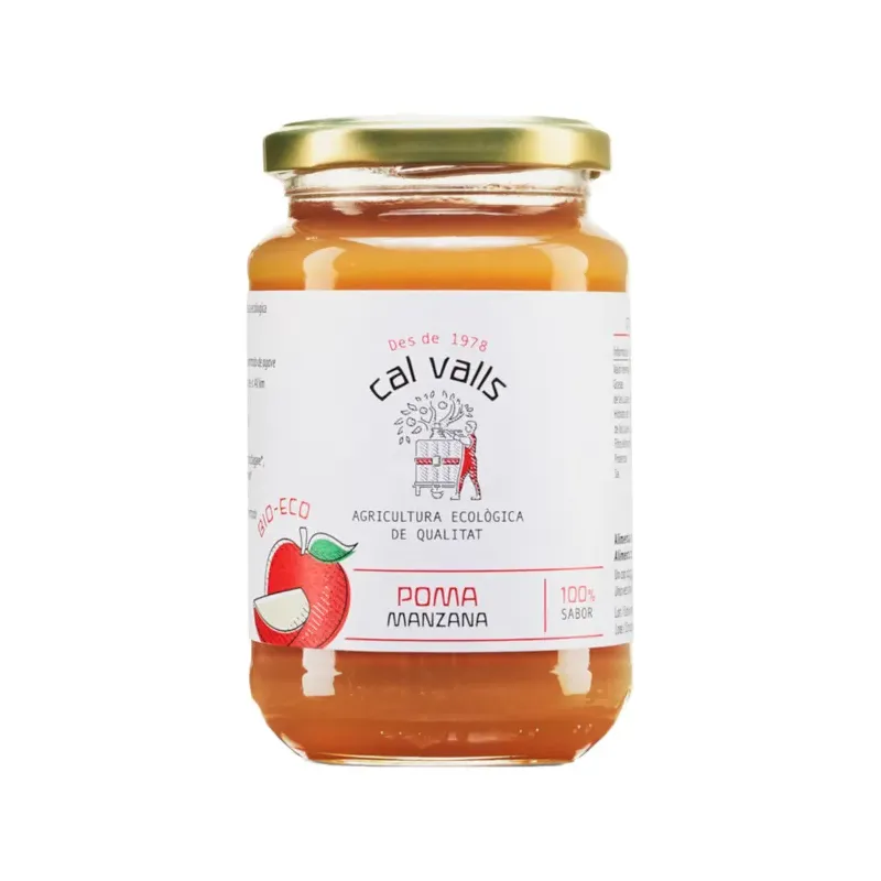 MERMELADA MANZANA ECO 375GR.