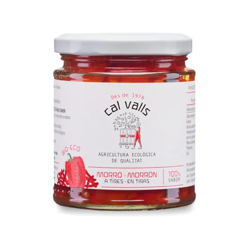 PIMIENTO MORRON TIRAS DEMET.215GR.