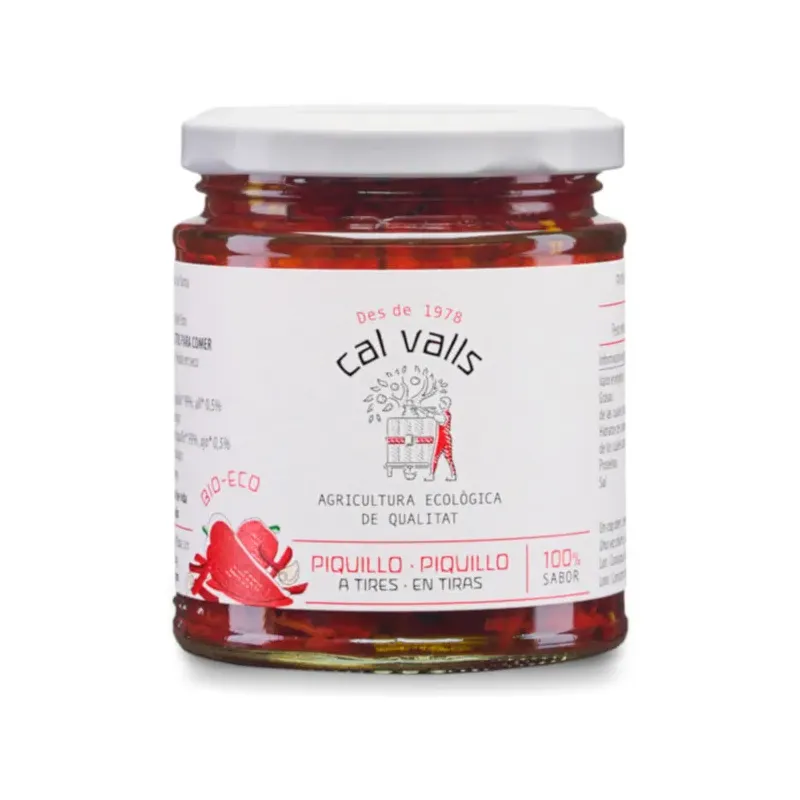 PIMIENTO PIQUILLO EXTRA ECO 185GR.