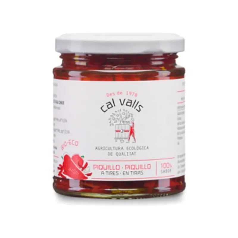 PIMIENTO PIQUILLO TROZOS ECO 200GR.