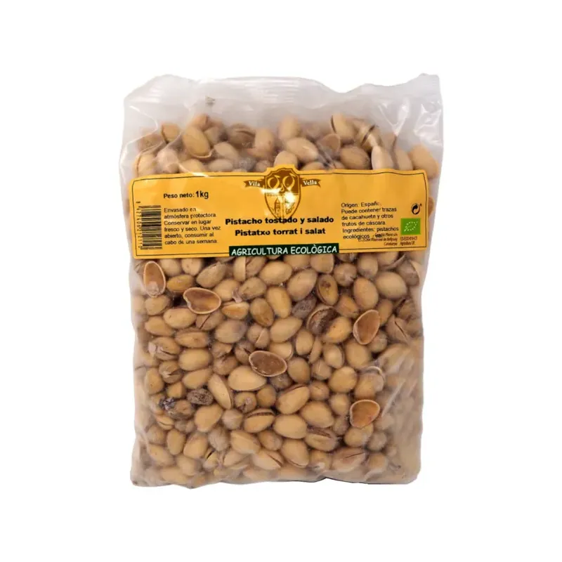 PISTACHO TOSTADO ECO 1 KG.