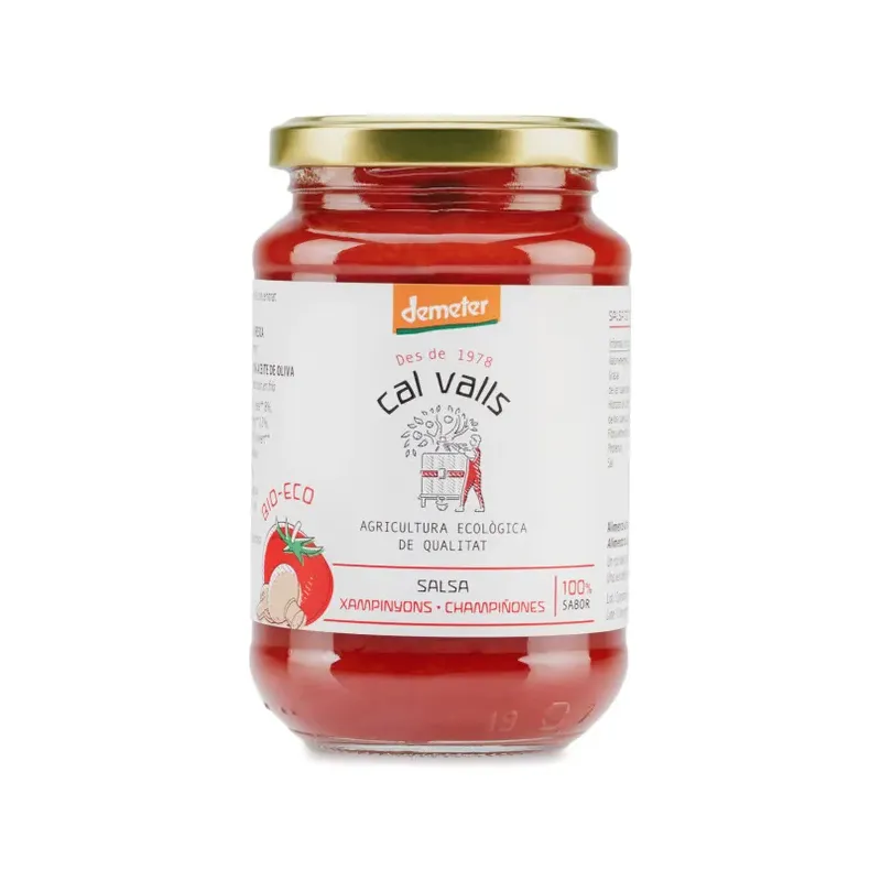SALSA TOMATE CHAMPIÑONES ECO 350G