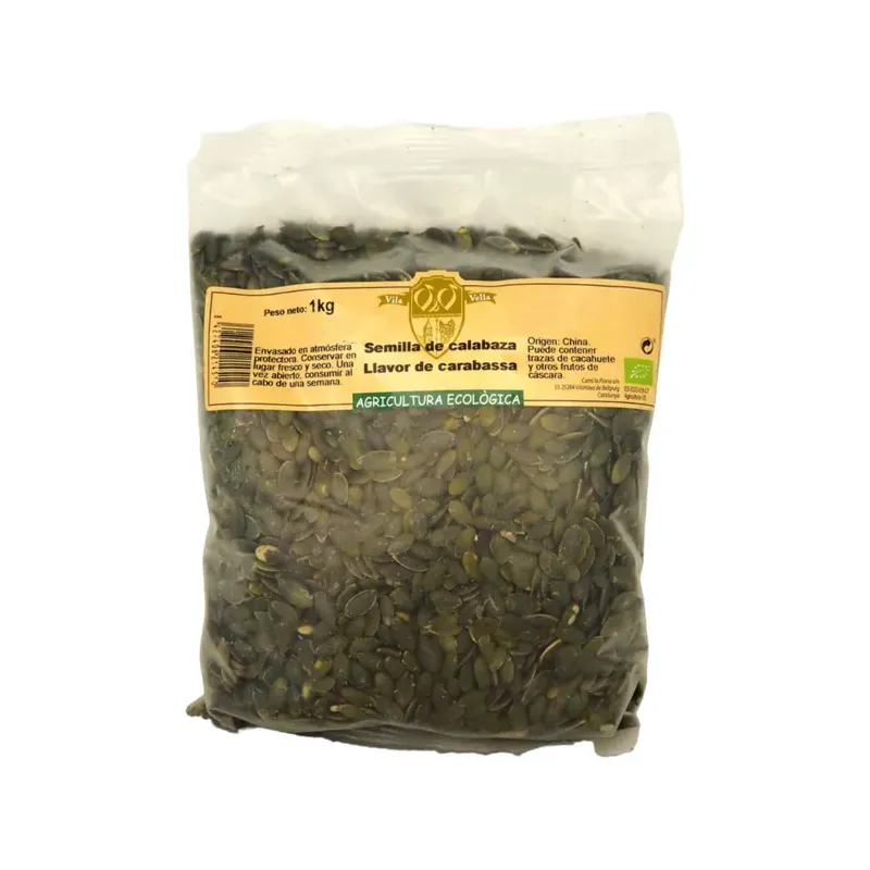 SEMILLAS DE CALABAZA PELADAS ECO1KG