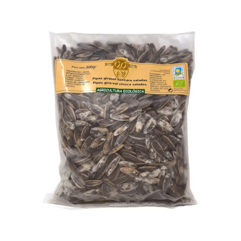 SEMILLAS DE GIRASOL CON CÁSCARA SALADAS ECO 500G