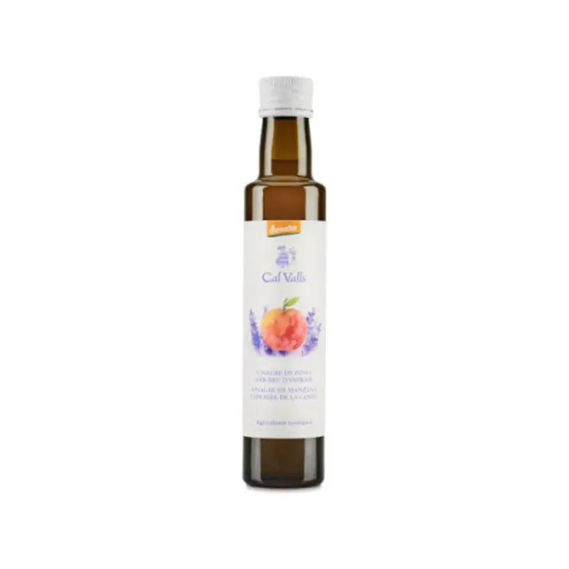 VINAGRE DE MANZANA CON MIEL DE LAVANDA (NO FILTRADO) DEM 250 ML