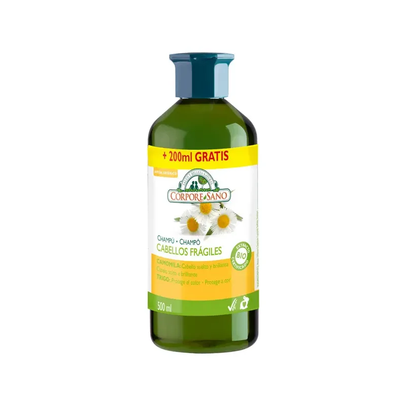 CH FRAGILES FORMATO AHORRO +200 ML 500 ML
CABELLOS FRAGILES
