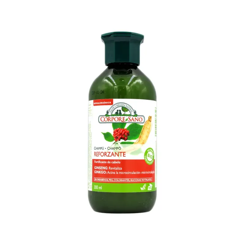 CHAMPU REFORZANTE CABELLO 300ML GINSENG Y GINKGO