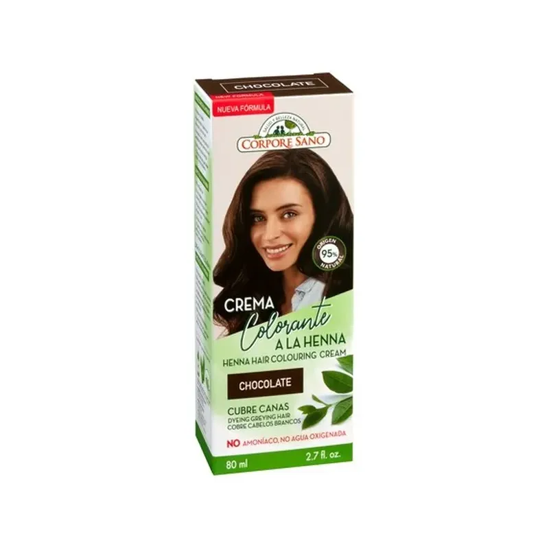 CREMA COLORANTE CABELLO CHOCOLATE 80 ML