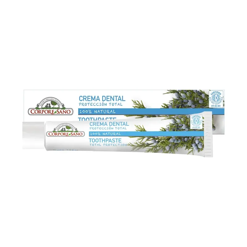 DENTIFRICO PROTECCION TOTAL Tomillo, Enebro, Menta, Romero, Salvia