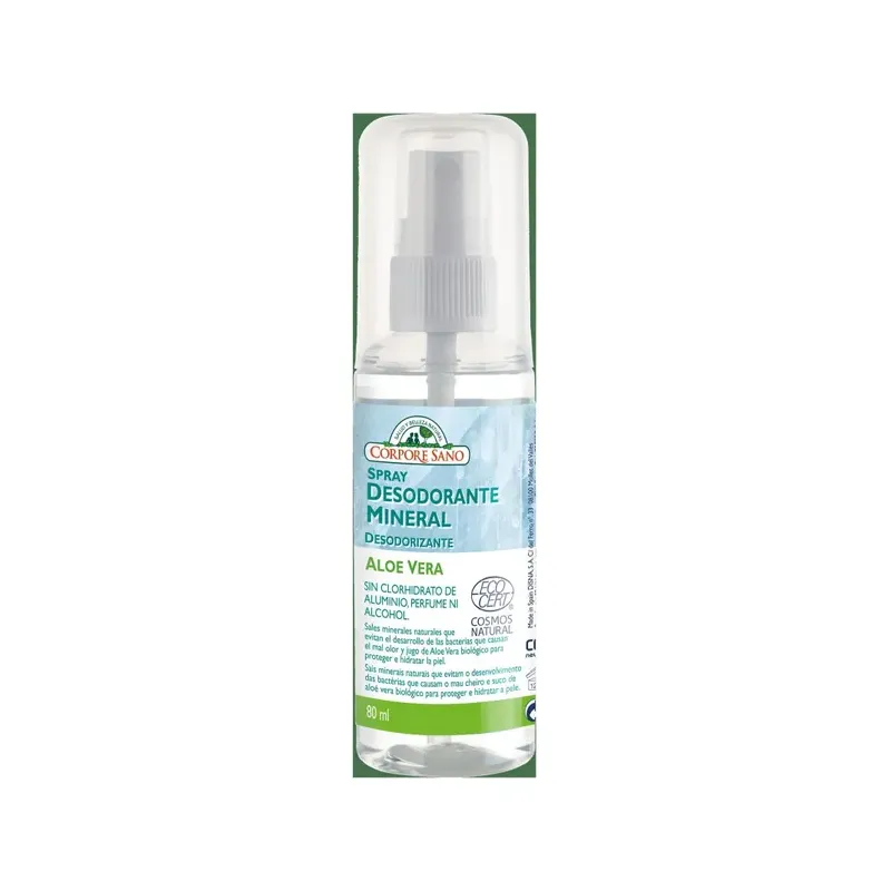 DESODORANTE SPRAY ALUMBRE Y ALOE VERA 80 ML