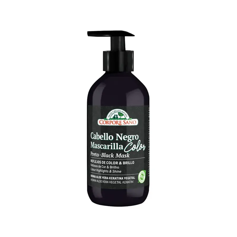 MASCARILLA COLOR CABELLOS NEGROS 280 ML