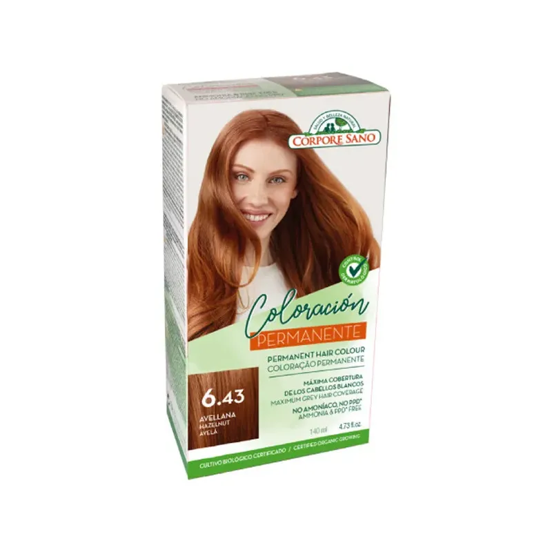 TINTE 6.43  AVELLANA PERMANENTE 140ML