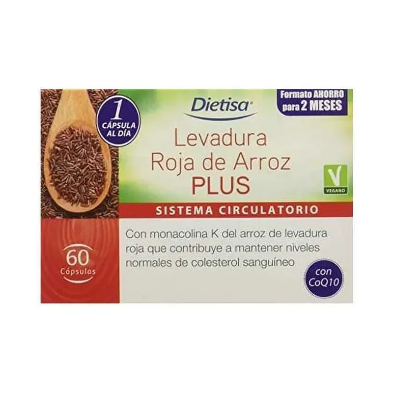 DTS LEVADURA ROJA DE ARROZ PLUS  60