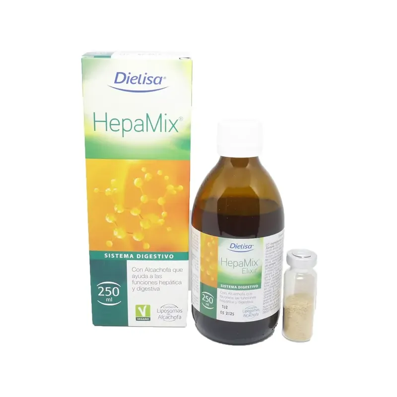 HEPAMIX ELIXIR 250 ML. (CON LIPOSOMAS DE ALCACHOFA)