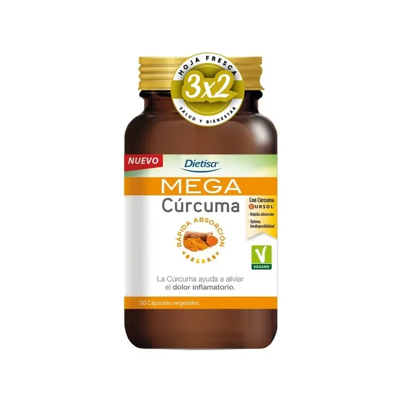 MEGA CÚRCUMA -NOVEDAD- (2 cps al dia)