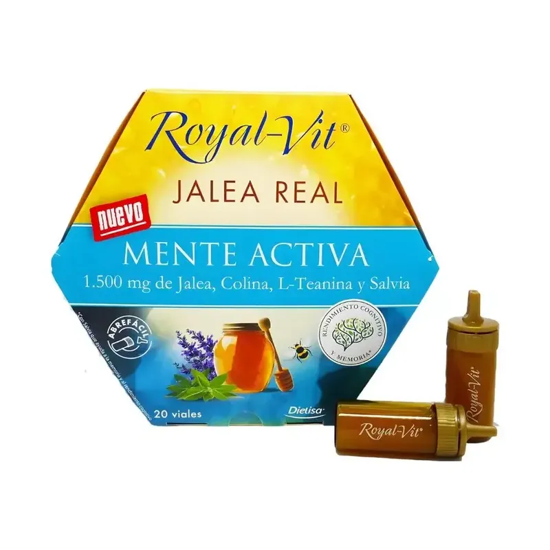 ROYAL-VIT MENTE ACTIVA 20 VIALES  OFERTA LOTE CADUCIDAD 30/03/27
