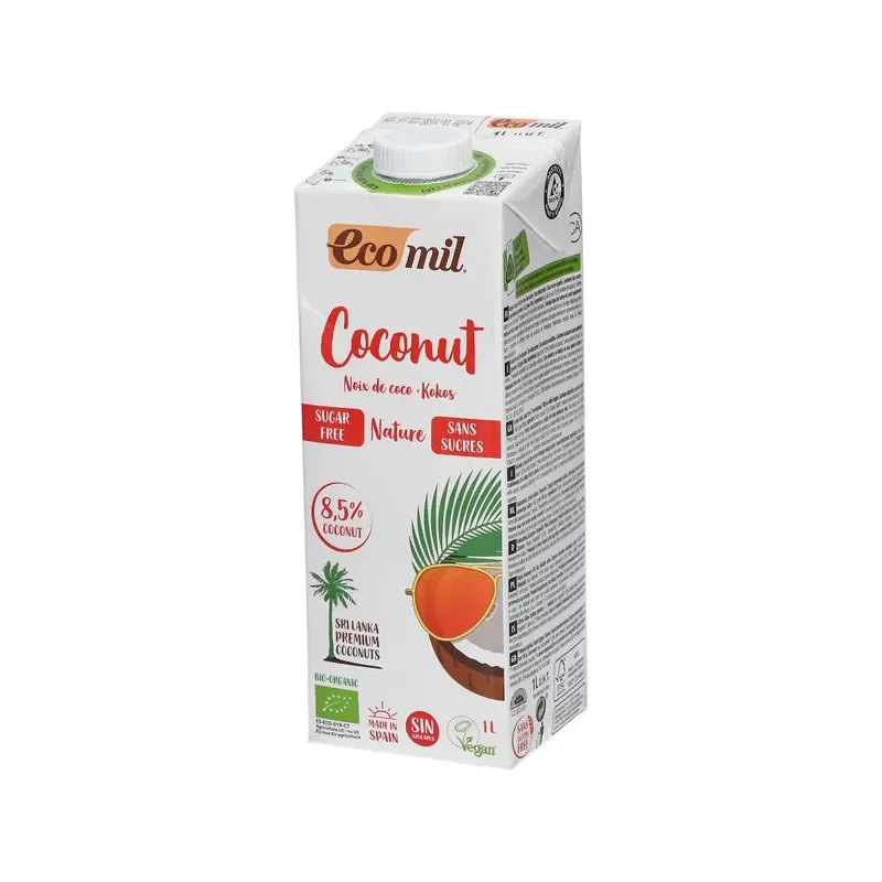 CAJA 6 UDS COCO BAJO EN AZÚCAR CON CALCIO BIO 1 L