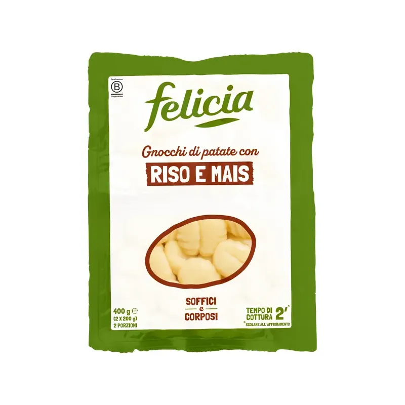 GNOCCHI MAIZ Y ARROZ 400 GR