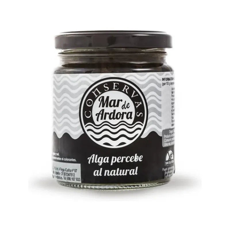 Alga Percebe al natural BIO Conservas Mar de Ardor