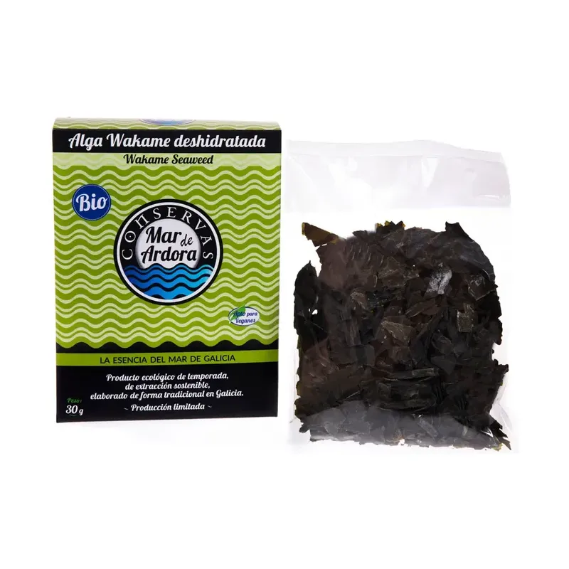 Alga Wakame deshidratada BIO Conservas Mar de Ardo
