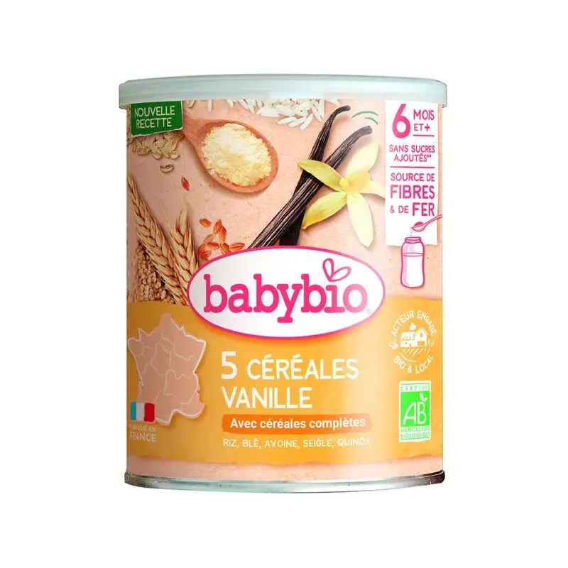 PAPILLA CEREALES VAINILLA C/QUINOA 220G