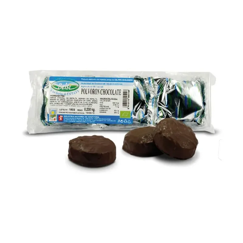 POLVORONES DE CHOCOLATE TRIGO ESPELTA ECO 3.500 G