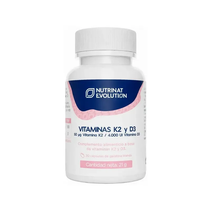 VITAMINAS K2 y D3 30 CAPS