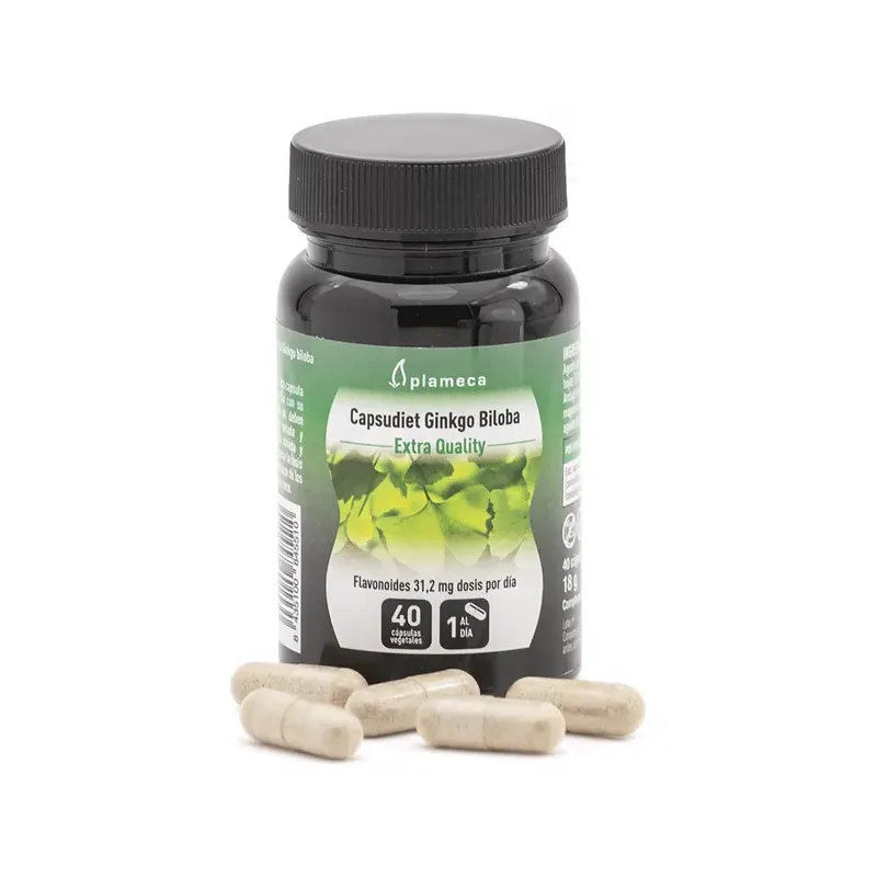 CAPSUDIET GINKGO BILOBA 40 caps vegetales