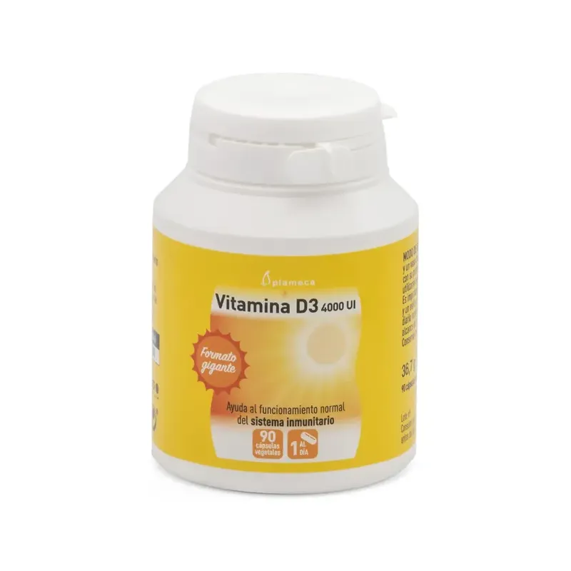 VITAMINA D3 4000UI 90caps vegetales