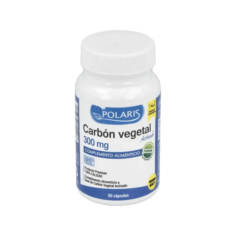 CARBON VEGETAL ACTIVADO 300mg 50cap