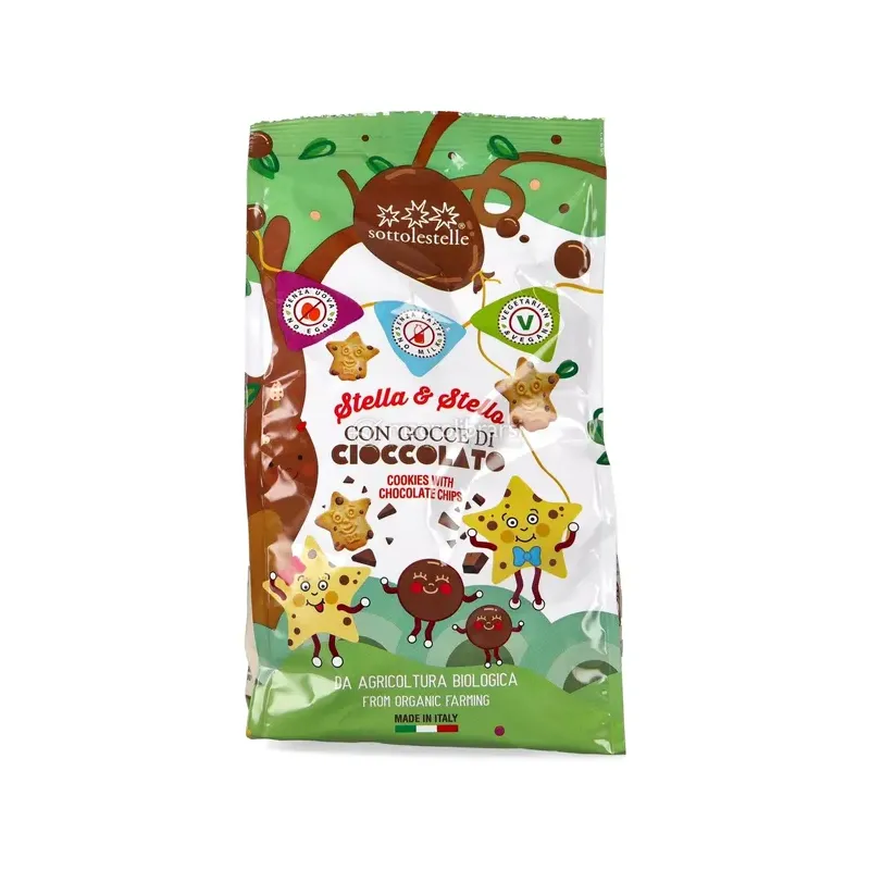 GALLETA CHIPS CHOCOLATE STELLA&STELLO SOTTO 300G