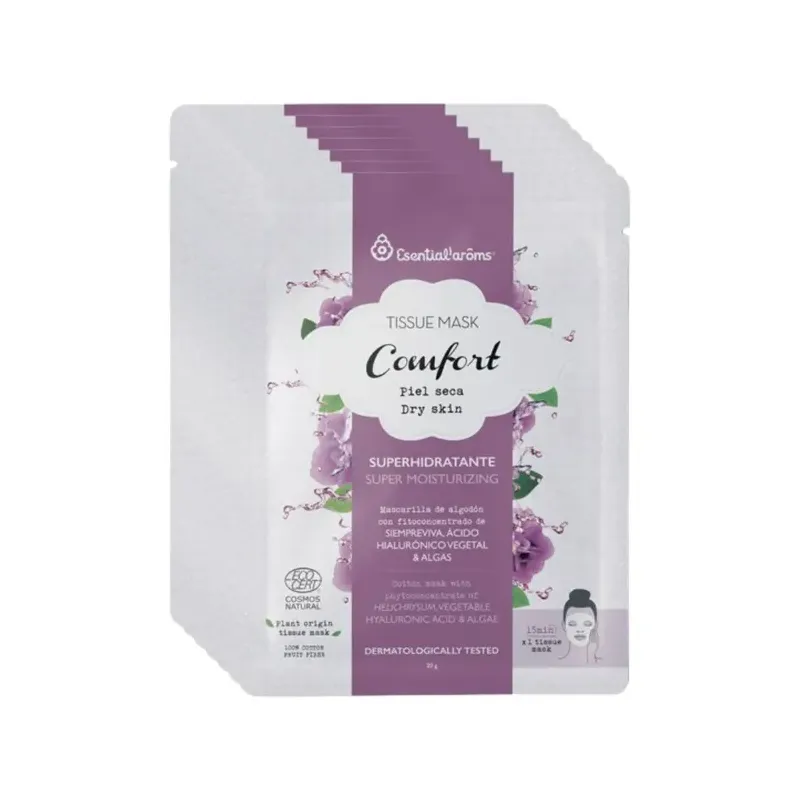 PACK TISSUE MASK COMFORT · PIEL SECA ECOCERT 12 UD