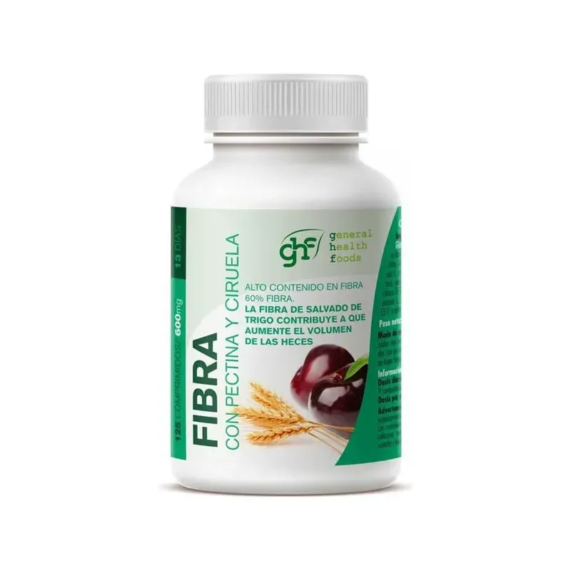 FIBRA CIRUELA 125 MG 600 MG