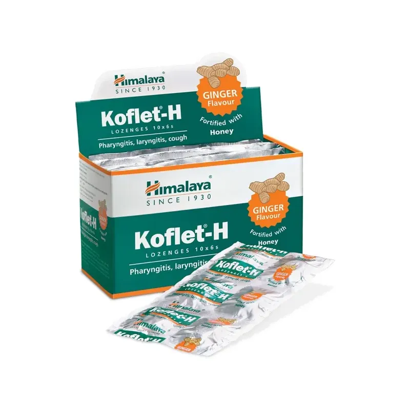 PASTILLAS KOFLET GARGANTA- GINGER-
