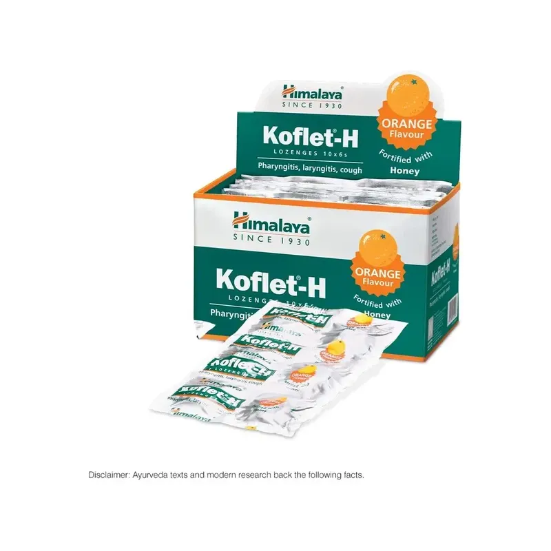 PASTILLAS KOFLET GARGANTA- ORANGE -