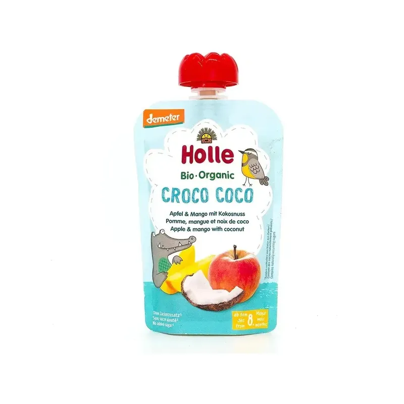 CROCO COCO  MANZANA, MANGO, COCO (+8 MESES) DEM 100G