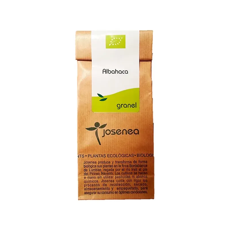 ALBAHACA BIO BOLSA KRAFT GRANEL 25 GR.