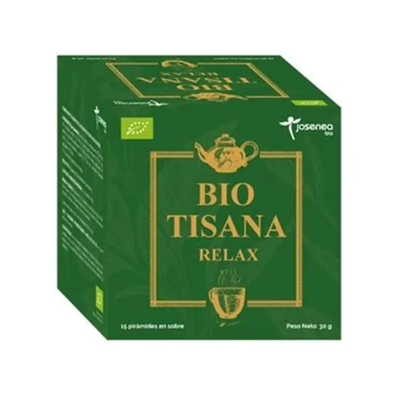 BIOTISANA RELAX 15 PIRÁMIDES DE 2 G EN SOBRE.