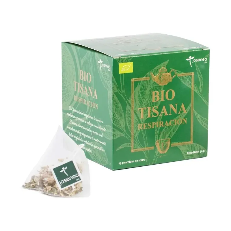 BIOTISANA RESPIRACIÓN BOLSA KRAFT 15 PIRÁMIDES